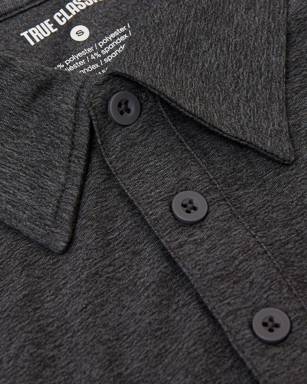 Dark Heather Tempest Active Polo 2.0