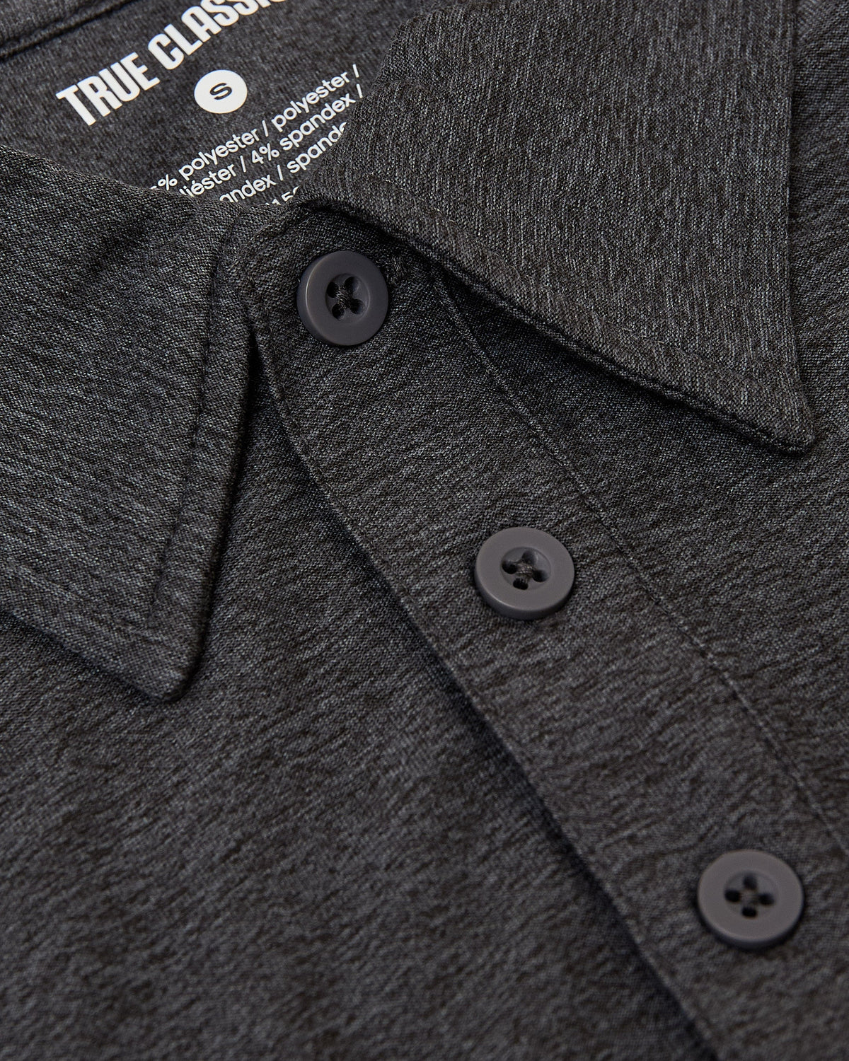 Dark Heather Tempest Active Polo 2.0