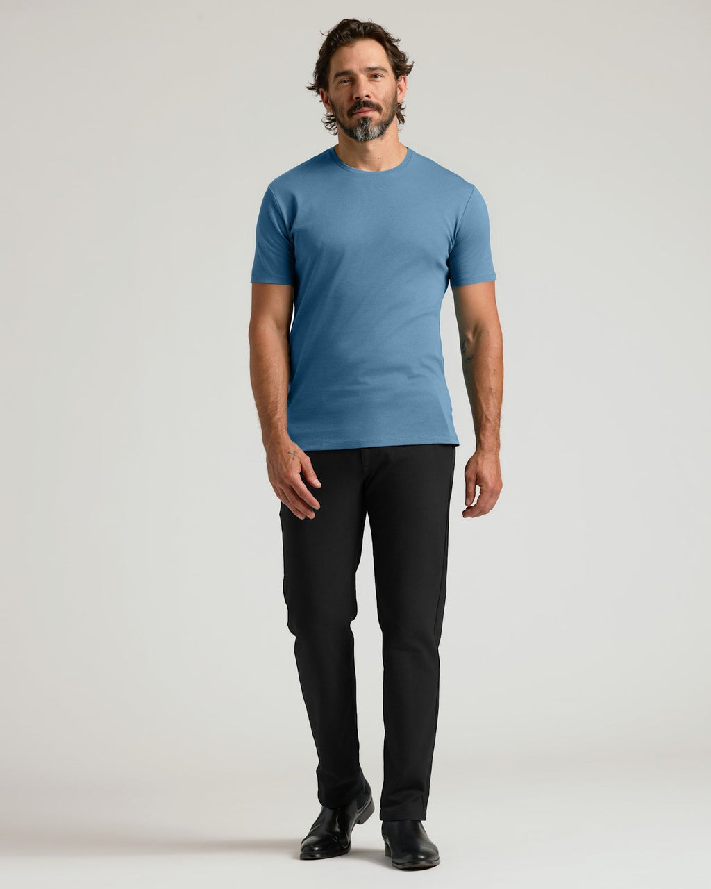Bluefin Pima Cotton Blend Crew