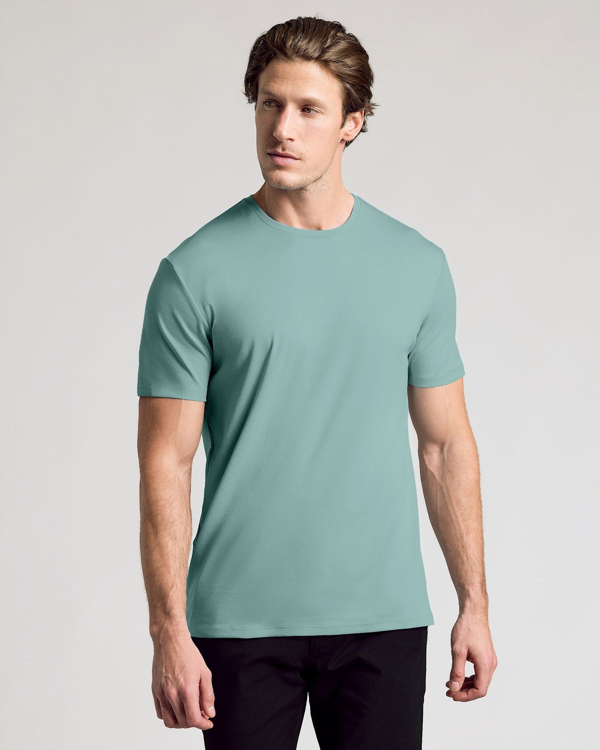 Pima Cotton Blend Crew 2-Pack