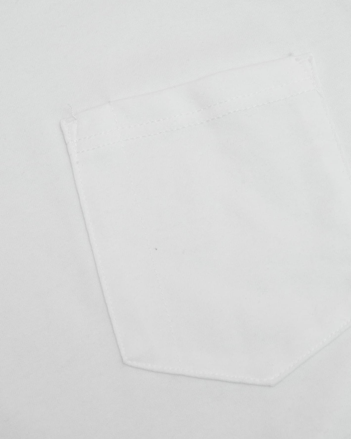 White Tall Heavyweight Long Sleeve Pocket Crew 2-Pack