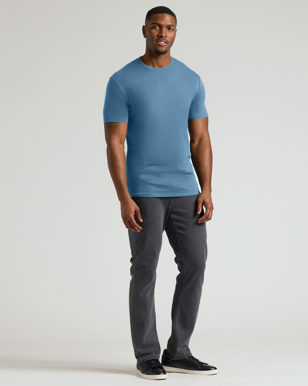Bluefin Tall Pima Cotton Blend Crew