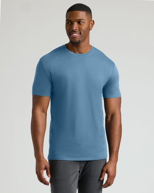 Bluefin Tall Pima Cotton Blend Crew