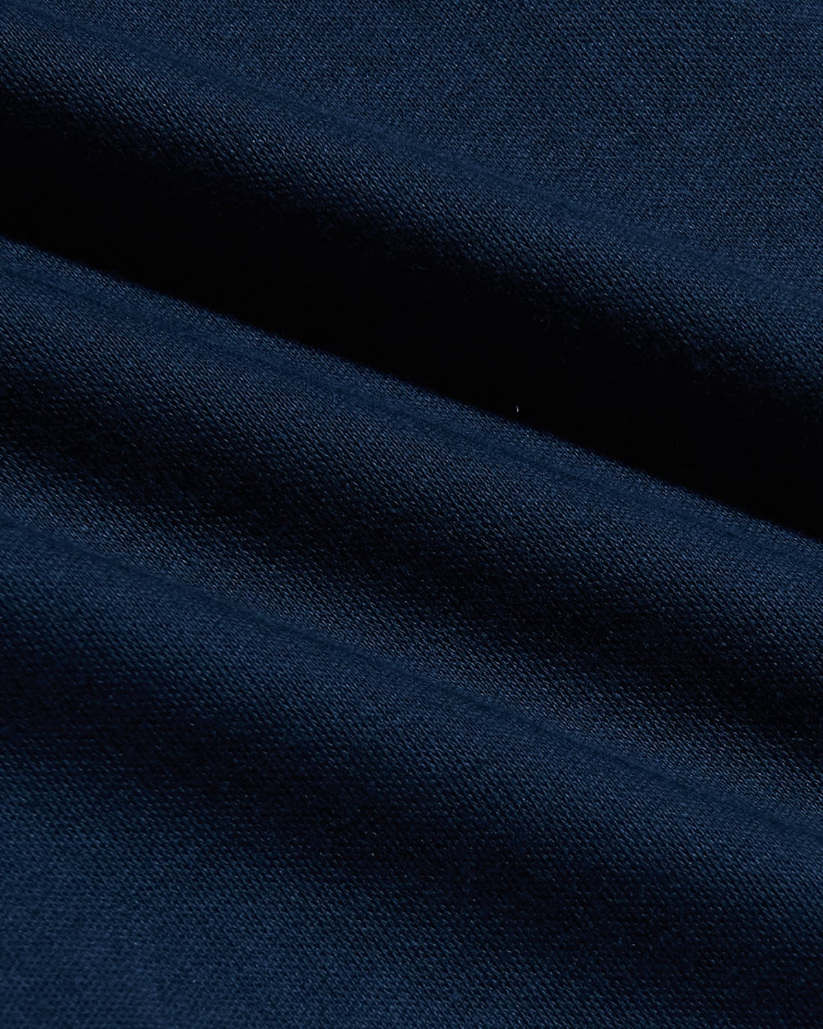 Navy Tall Pima Cotton Blend Crew