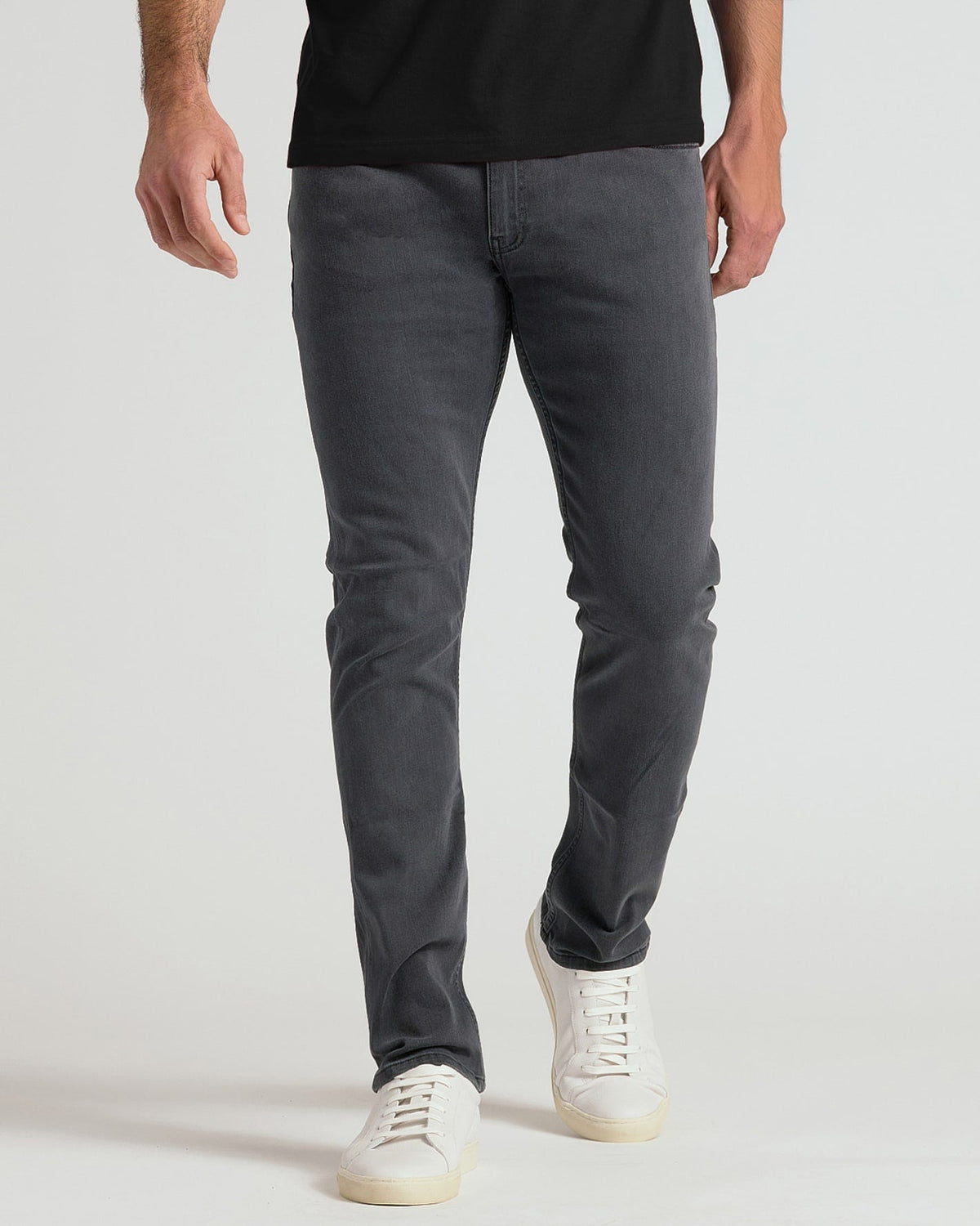 Black & Gray Wash Slim Comfort Stretch Jeans 2-Pack