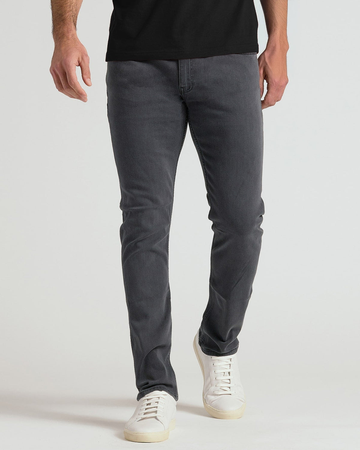 Gray Wash Slim Comfort Stretch Jeans