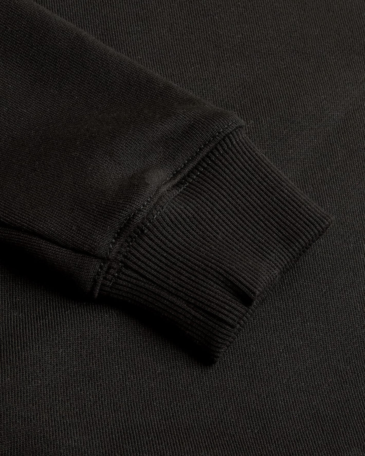 Boys' Black Fleece Crew Neck