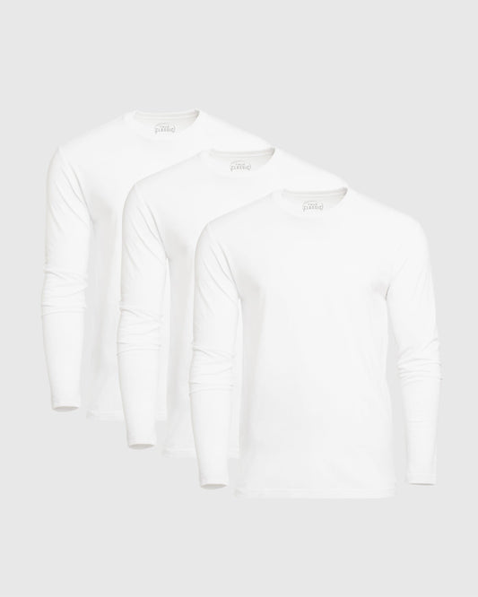 Long Sleeve Crews 3-Pack