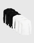 Classic Long Sleeve Crew Neck 6-Pack