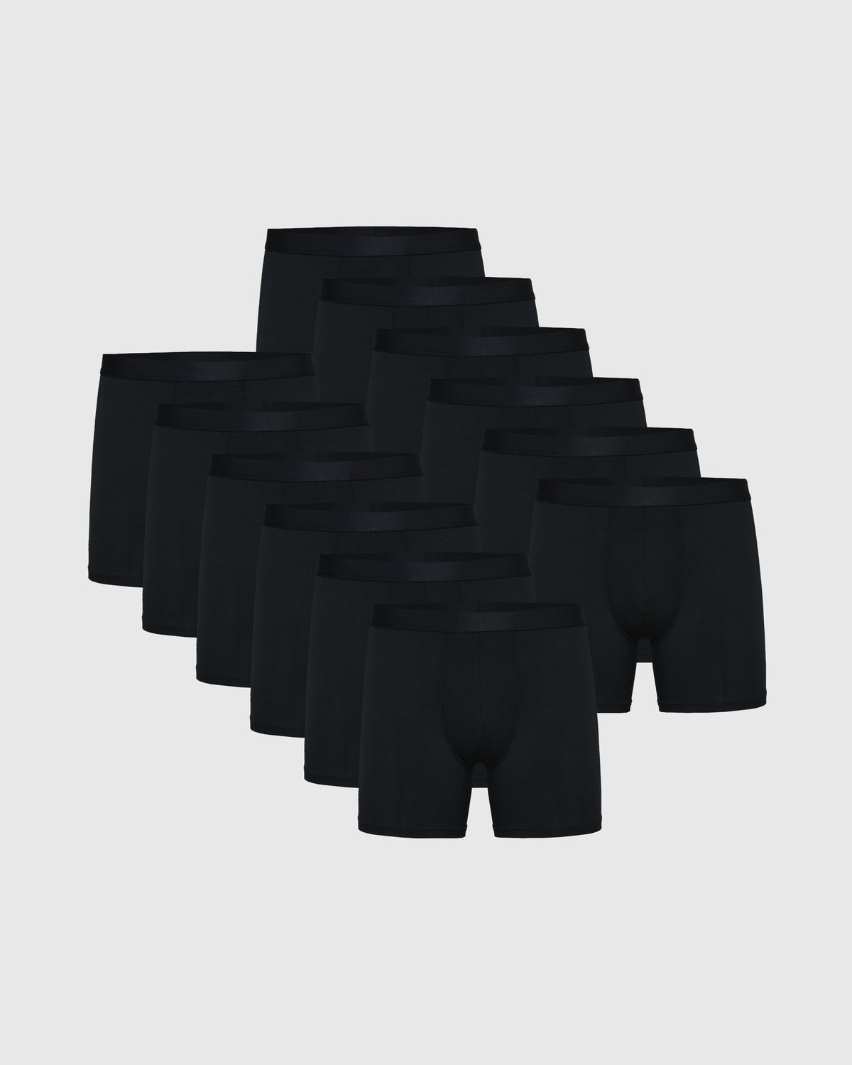 Black Boxer Briefs 12-Pack