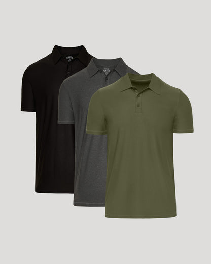 Active Polo 3-Pack