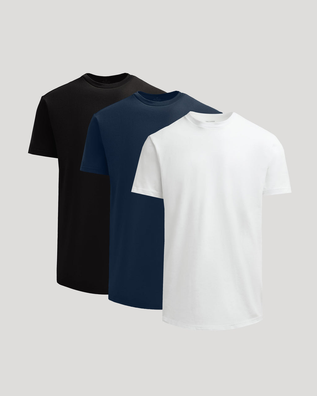 Heavyweight Curved Hem Crew 3-Pack