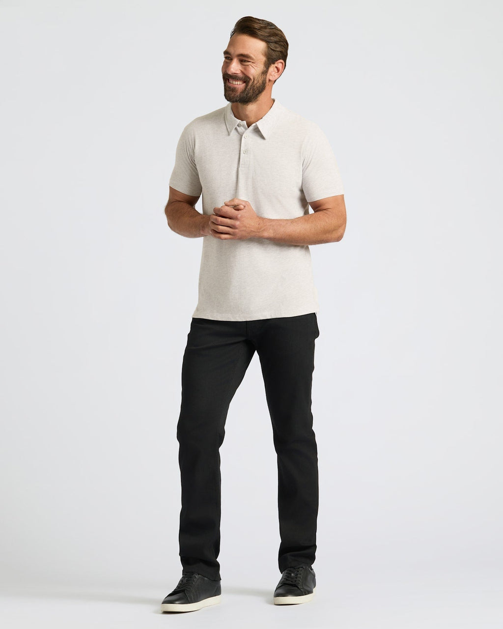 Oatmeal Classic Polo