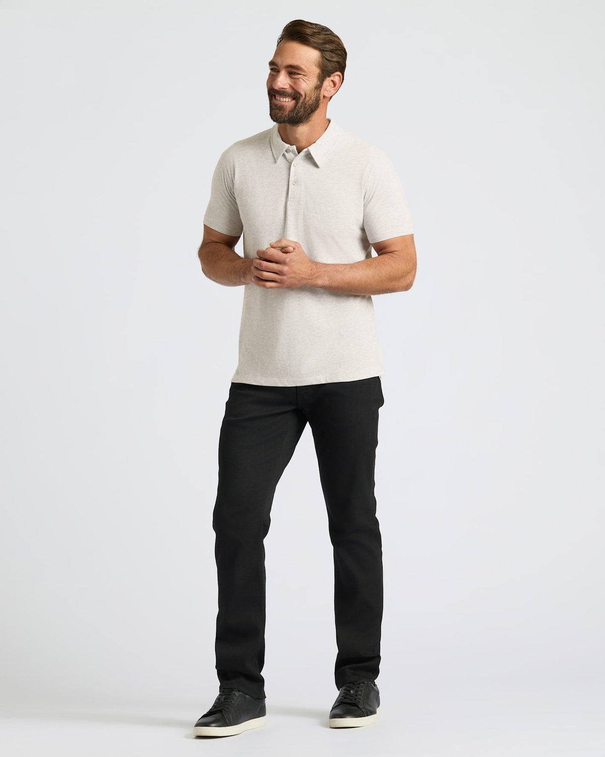 Oatmeal Classic Polo