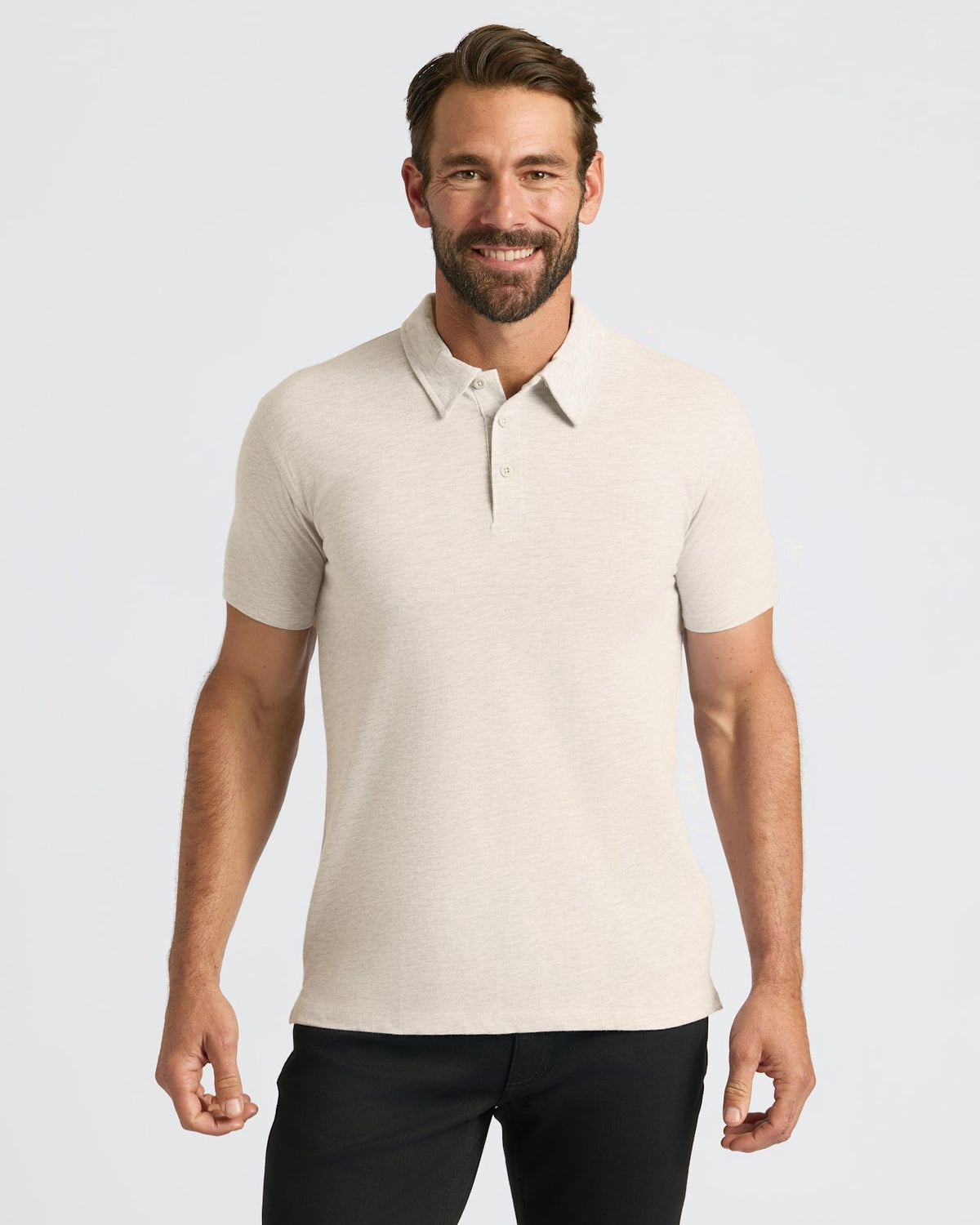 Oatmeal Classic Polo