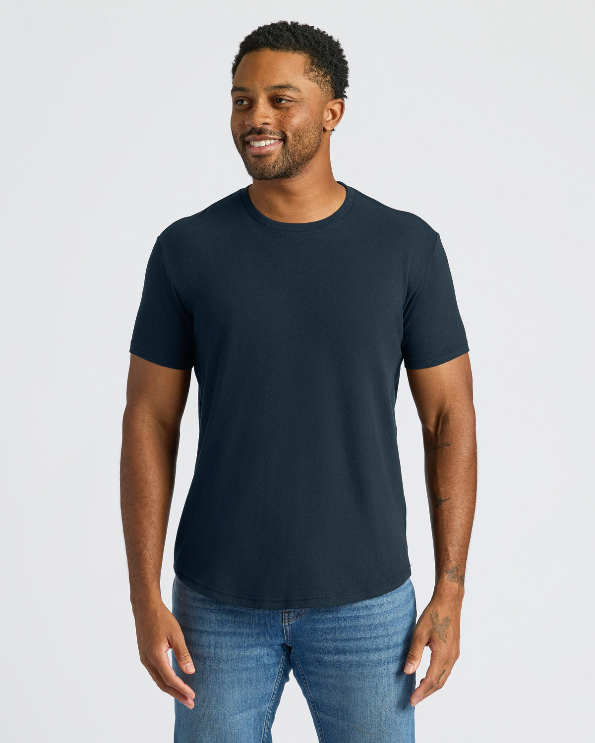 The Staple Curved Hem Classic Crew Neck 6-Pack