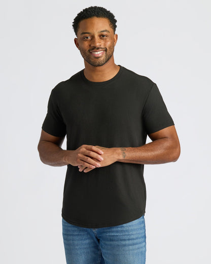 The Staple Curved Hem Classic Crew Neck 6-Pack