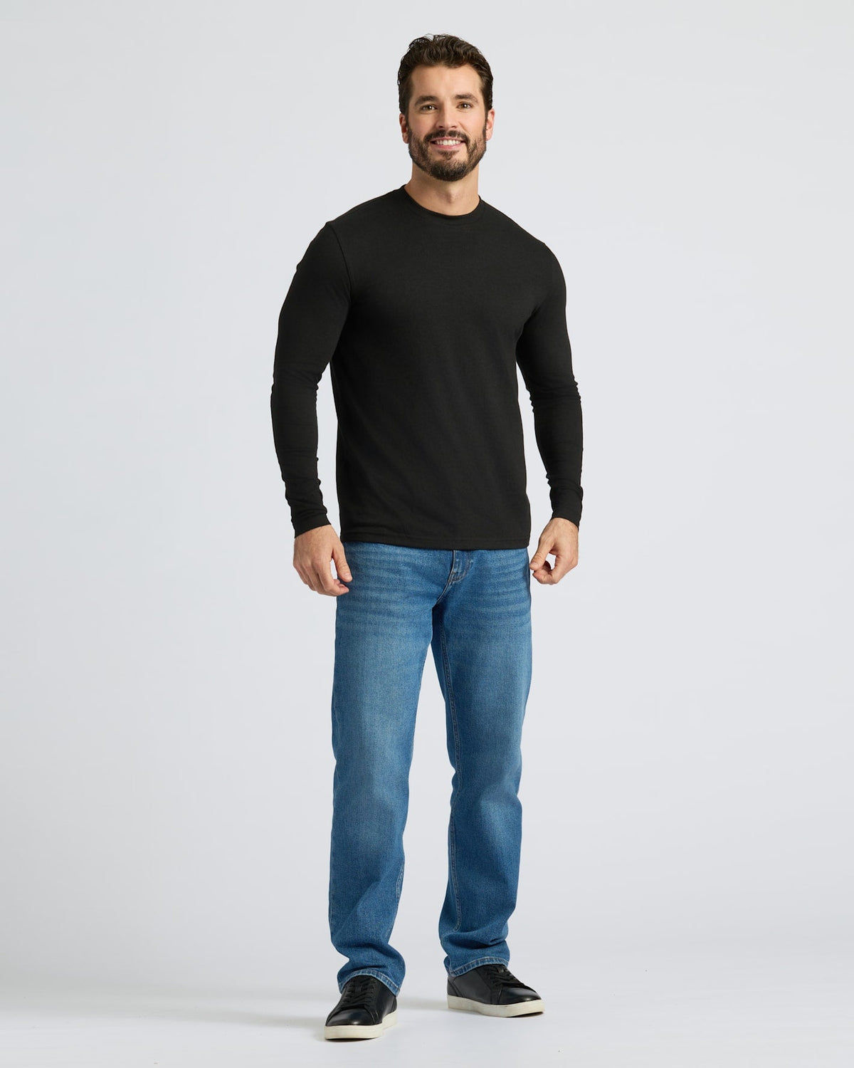 Classic Long Sleeve Crew Neck 6-Pack