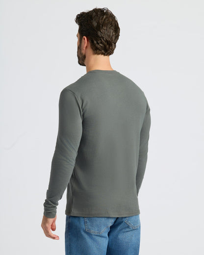 Carbon Classic Long Sleeve Crew Neck