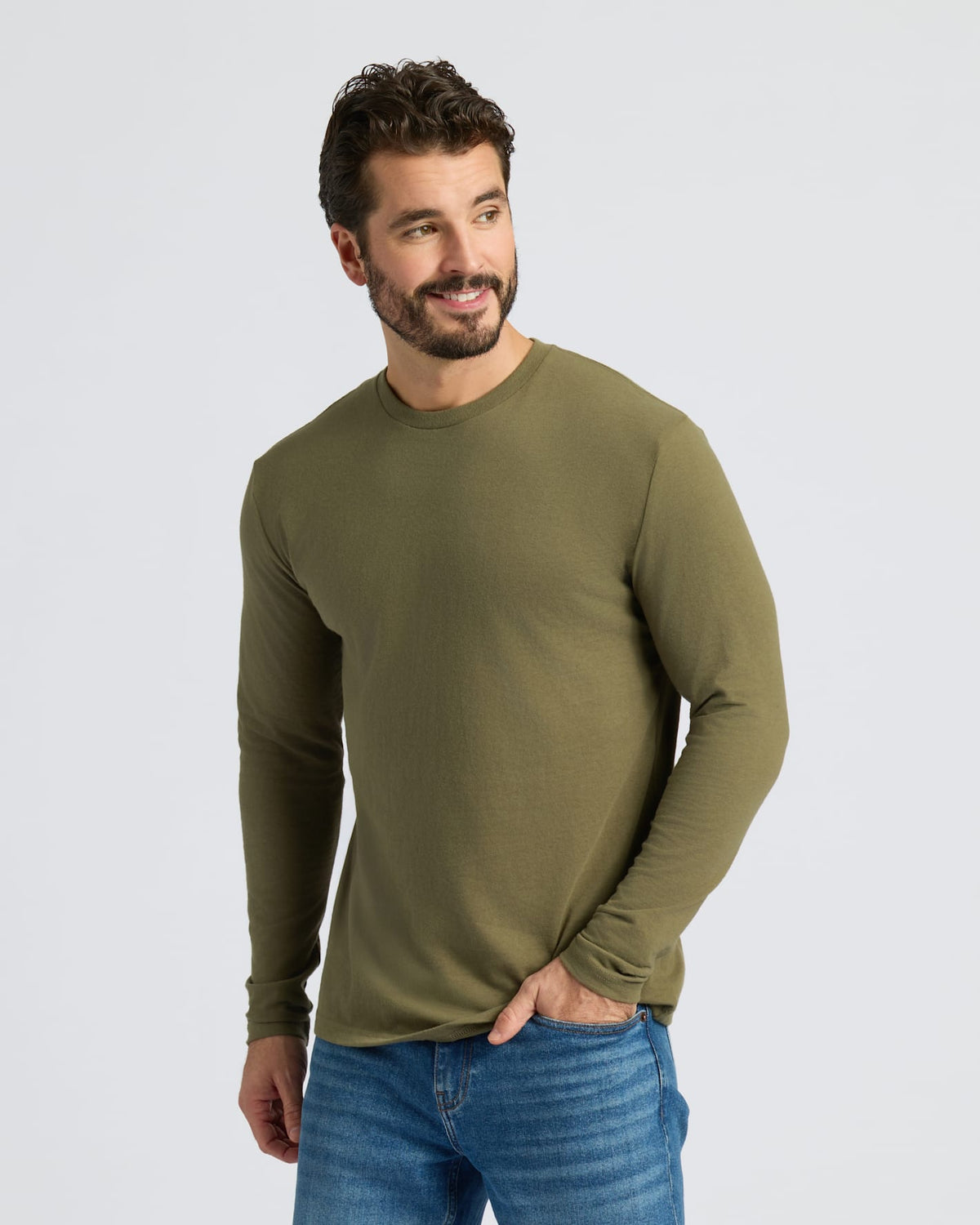 Long Sleeve Crews 3-Pack