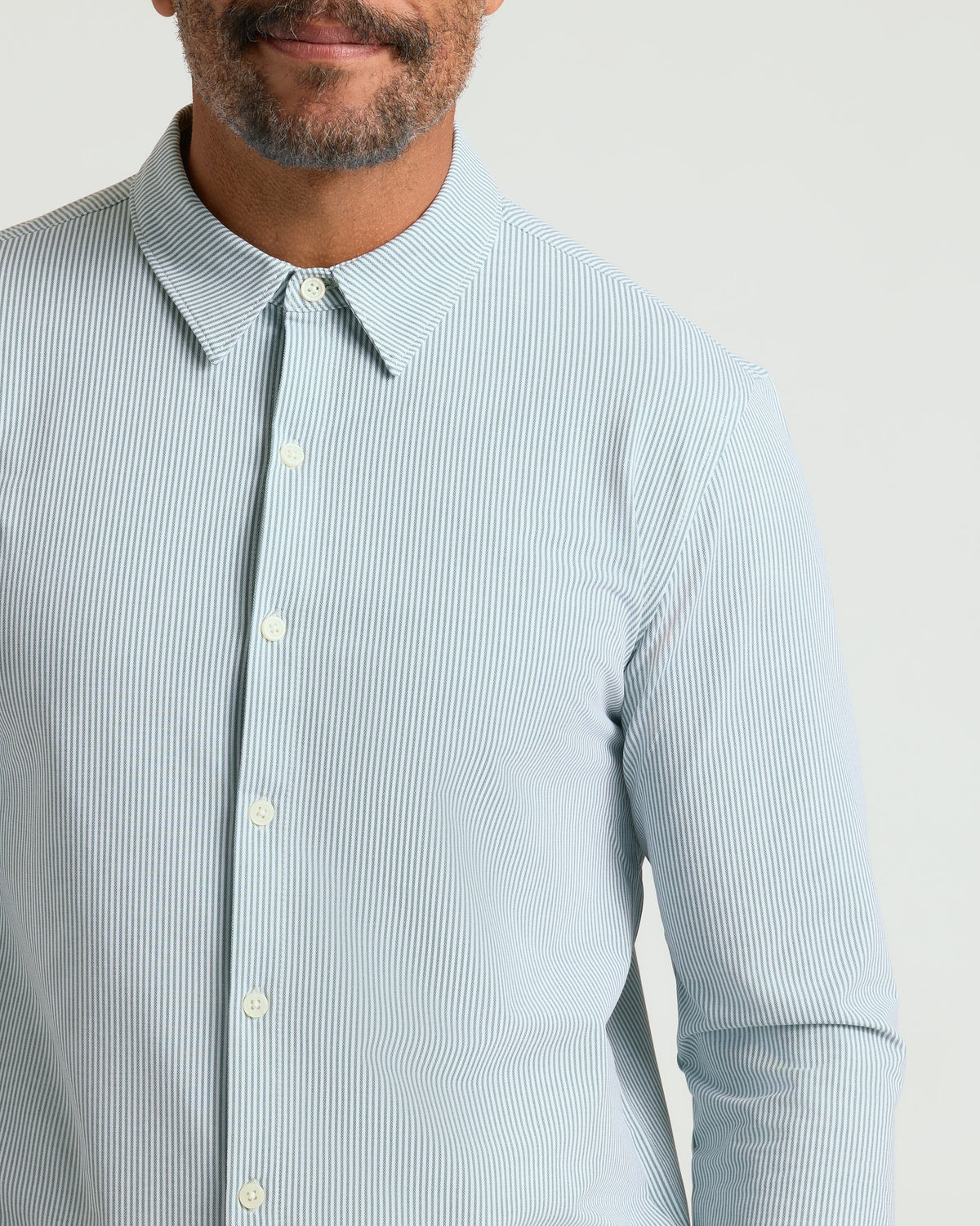 Juniper Stripe Classic Stretch Oxford 2.0