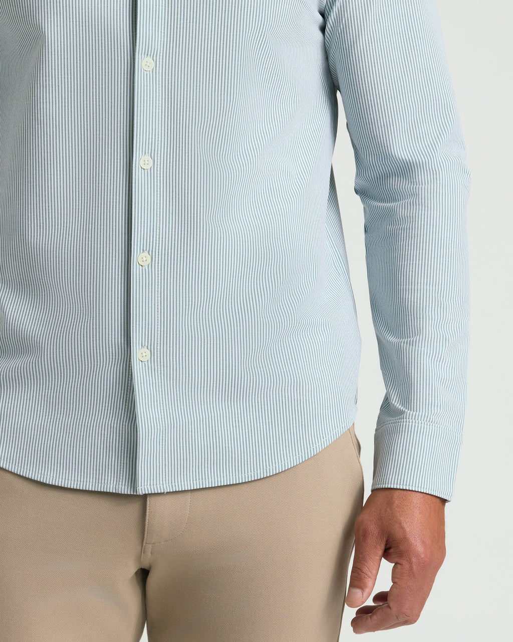 Juniper Stripe Classic Stretch Oxford 2.0