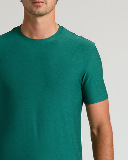 Clover Tall Active Crew Neck 2.0 on model, neutral backdrop.