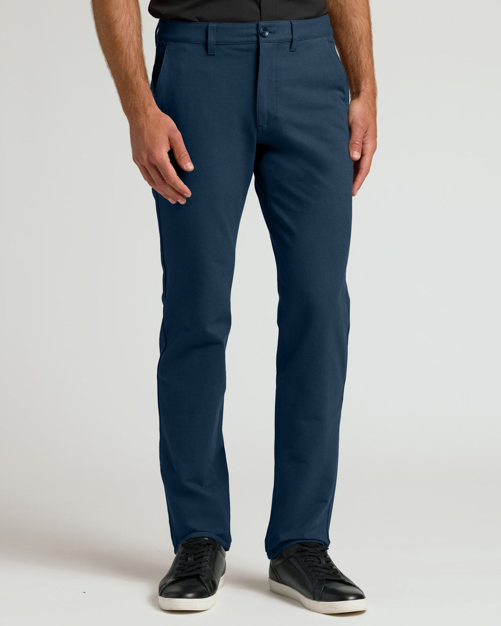 Navy & Black Straight Chino Pants 2-Pack