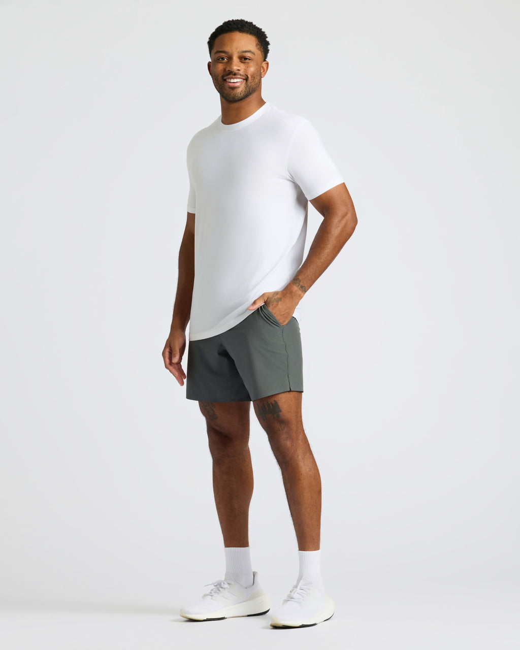 Black & White Active Crew 10-Pack
