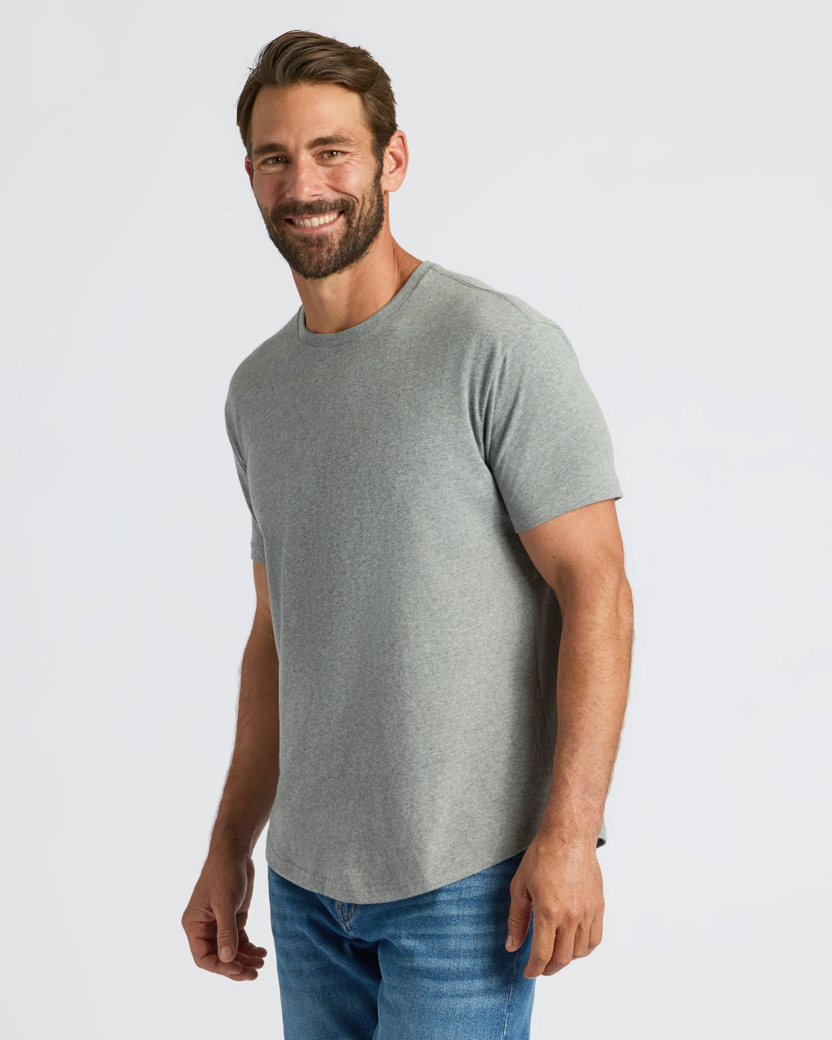 The Staple Curved Hem Classic Crew Neck 6-Pack