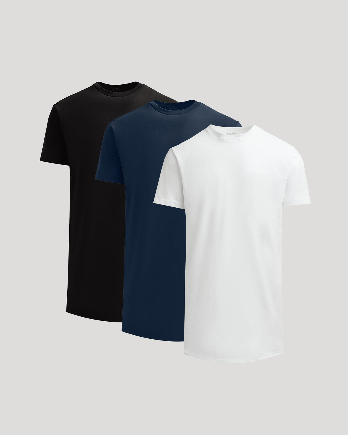 Tall Heavyweight Curved Hem Crew 3-Pack